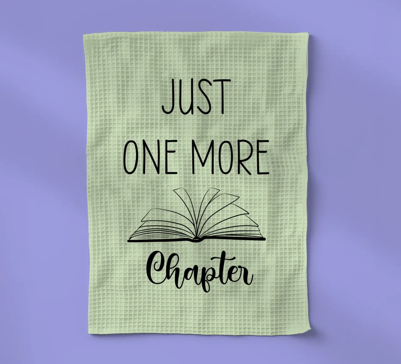 Juste un chapitre de plus Booklovers torchon de Shark Printables