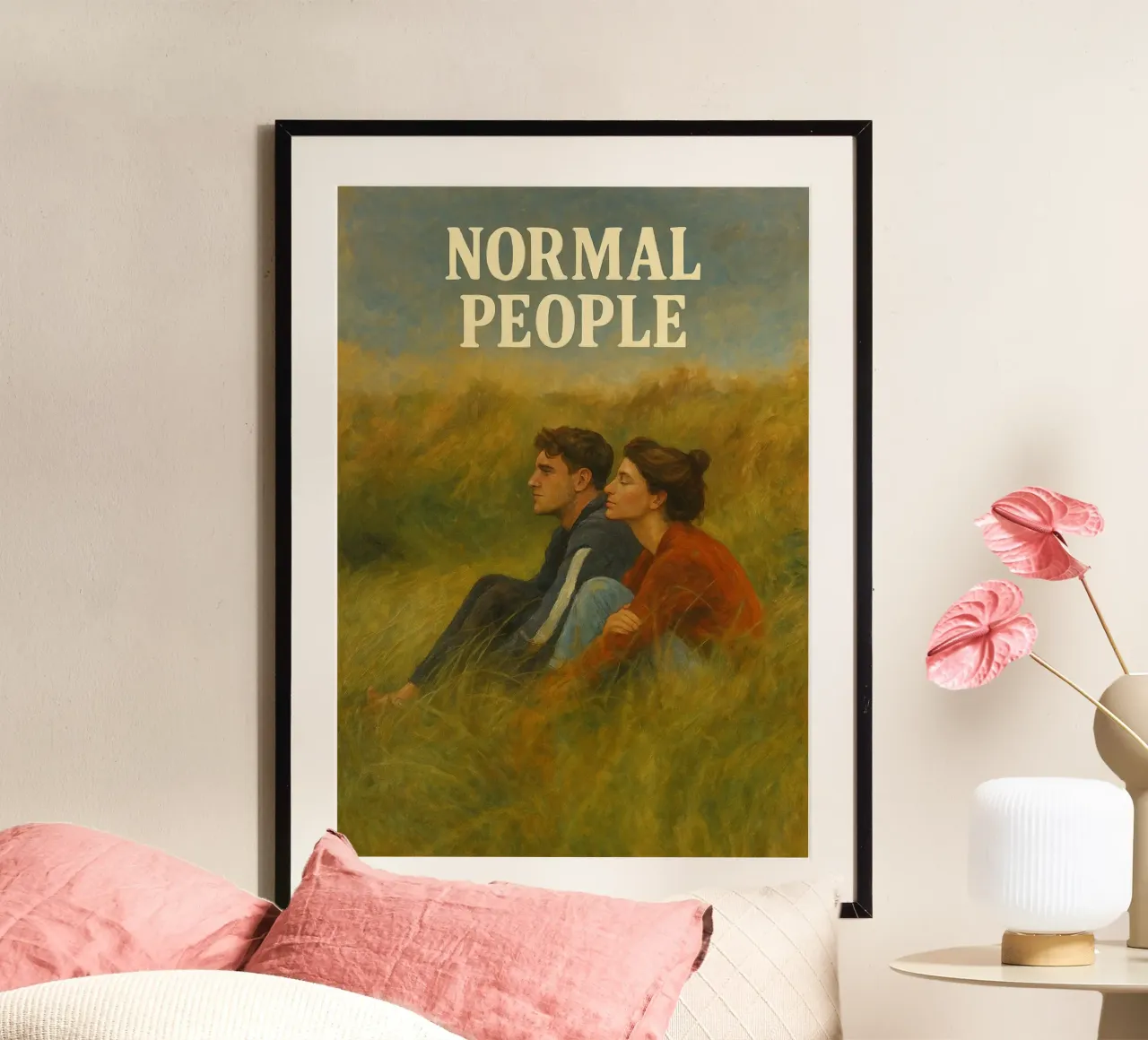 persone normali riverniciatura immaginazione riproduzione poster da SIQAYA