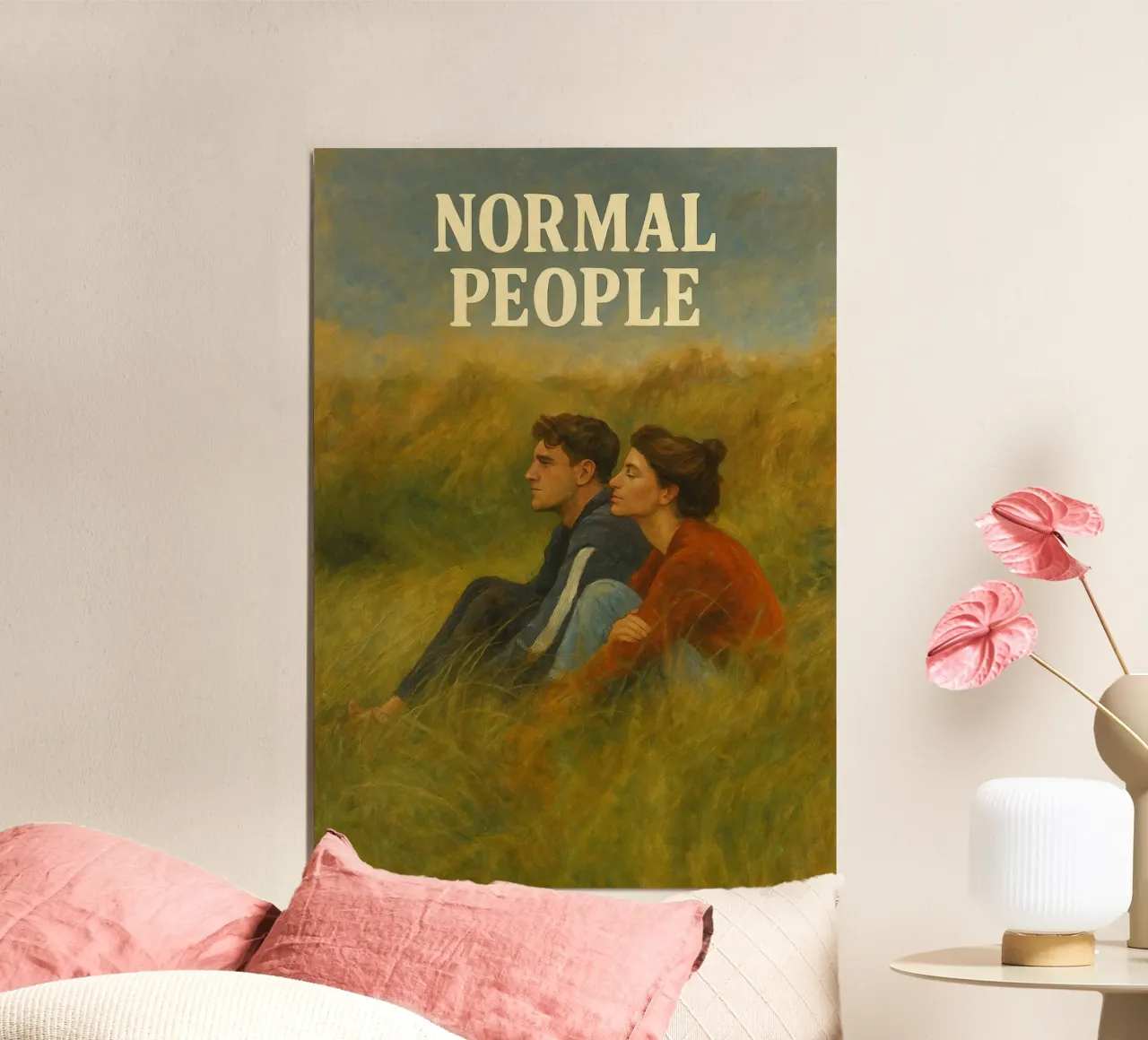 persone normali riverniciatura immaginazione riproduzione poster da SIQAYA