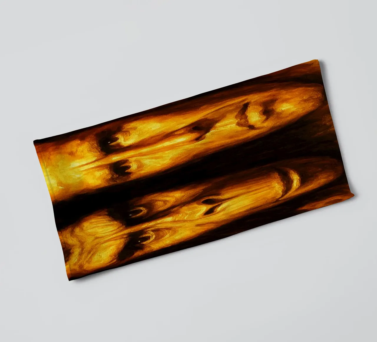 planet of the apes repainting imagination towel by SIQAYA