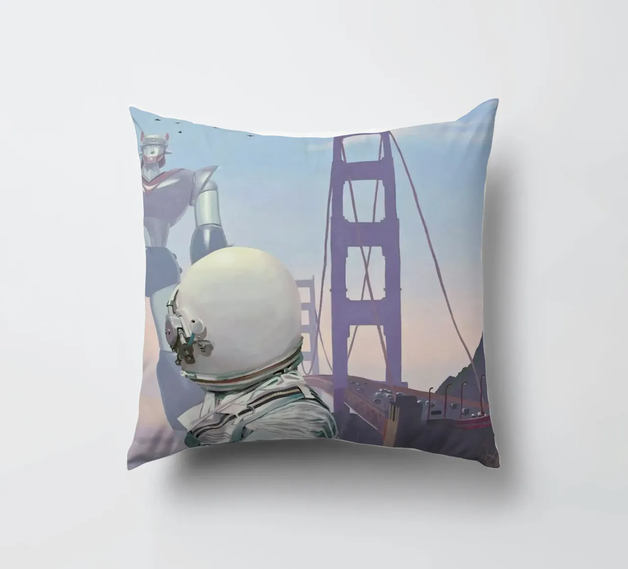 A Very Large Robot cuscino da Scott Listfield