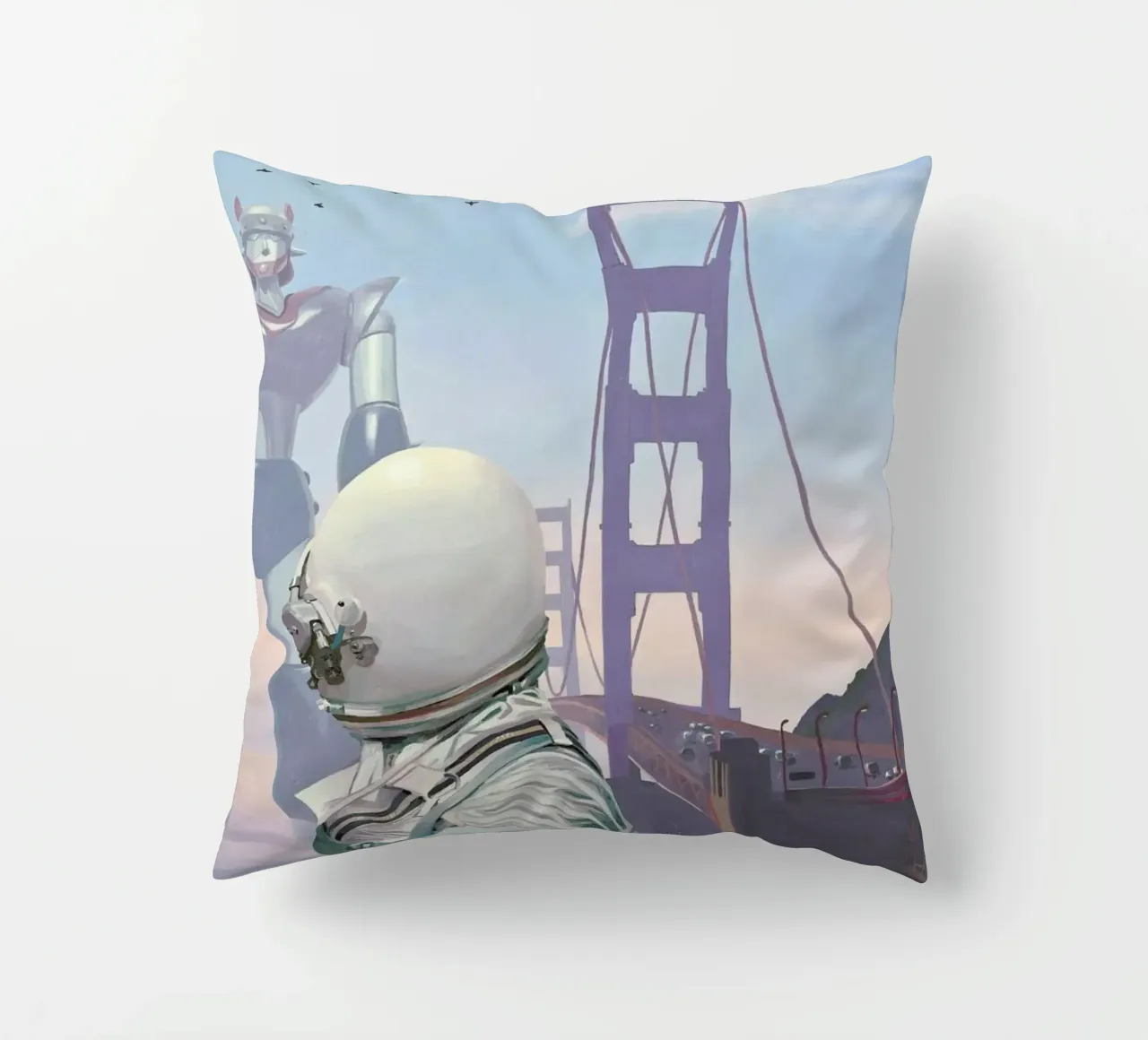 A Very Large Robot cuscino da Scott Listfield