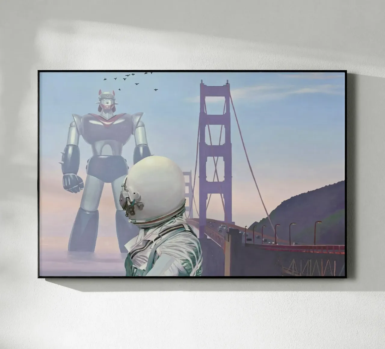 A Very Large Robot plexiglass da Scott Listfield