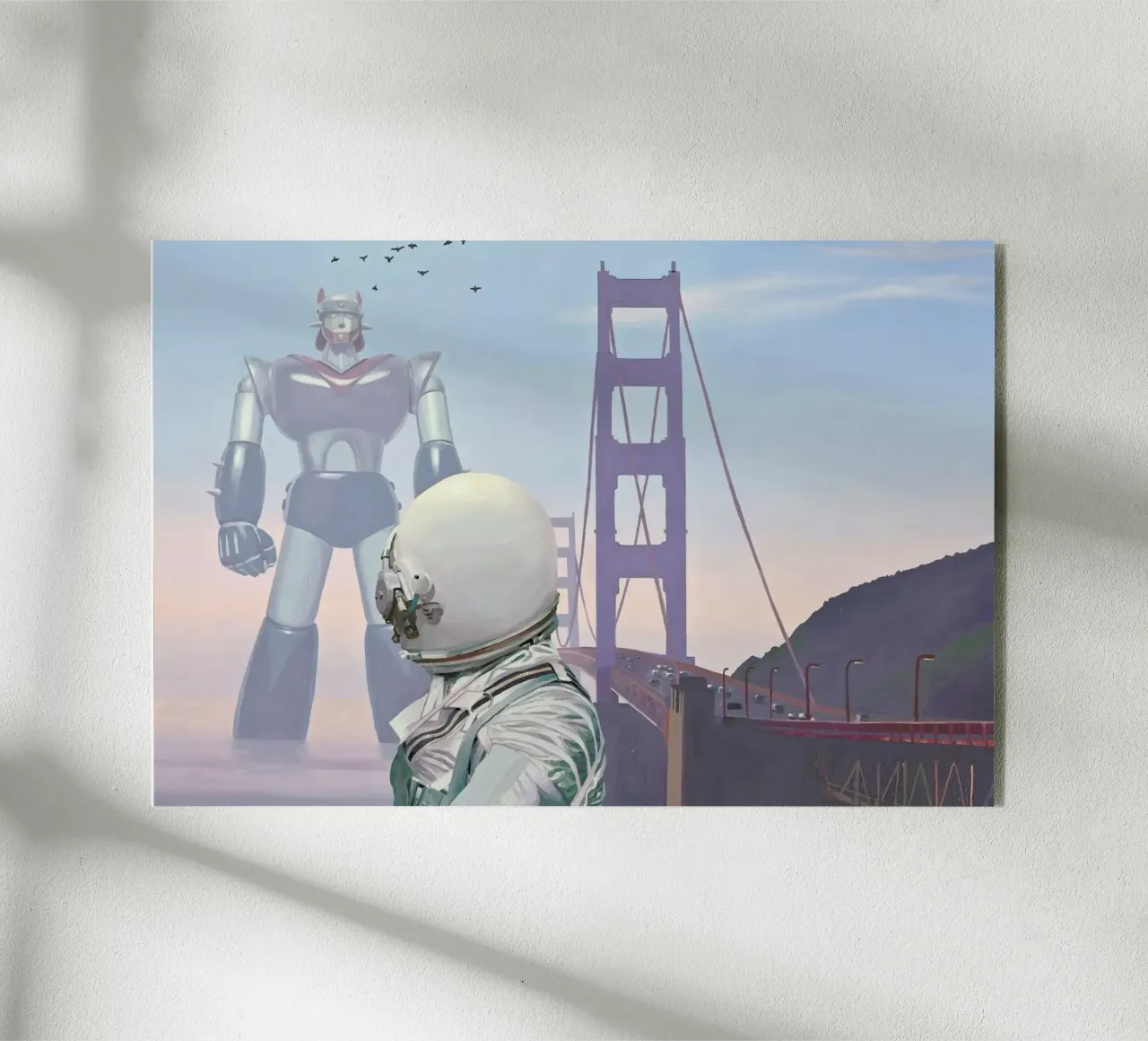 A Very Large Robot plexiglass da Scott Listfield