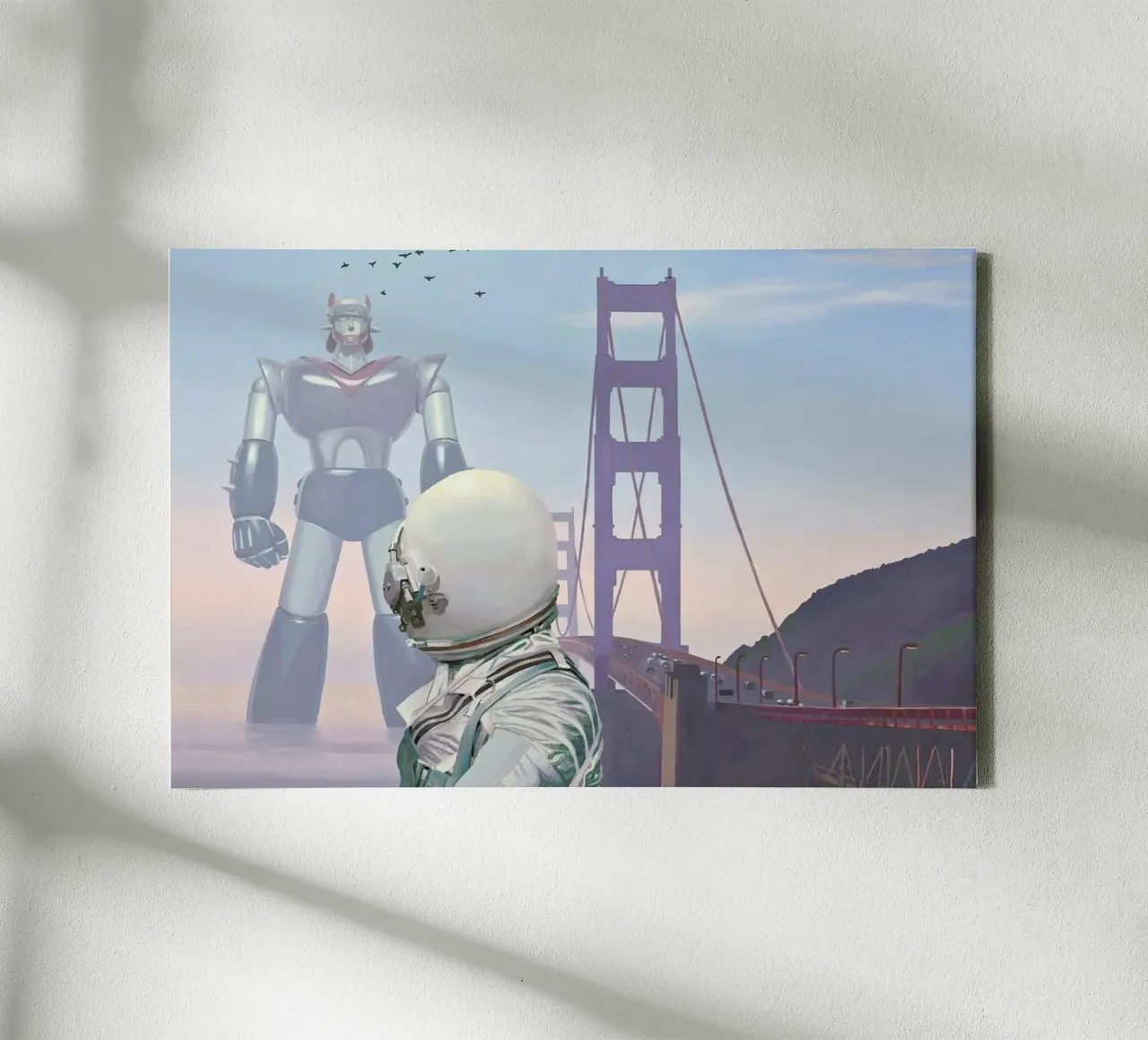 A Very Large Robot tela da Scott Listfield