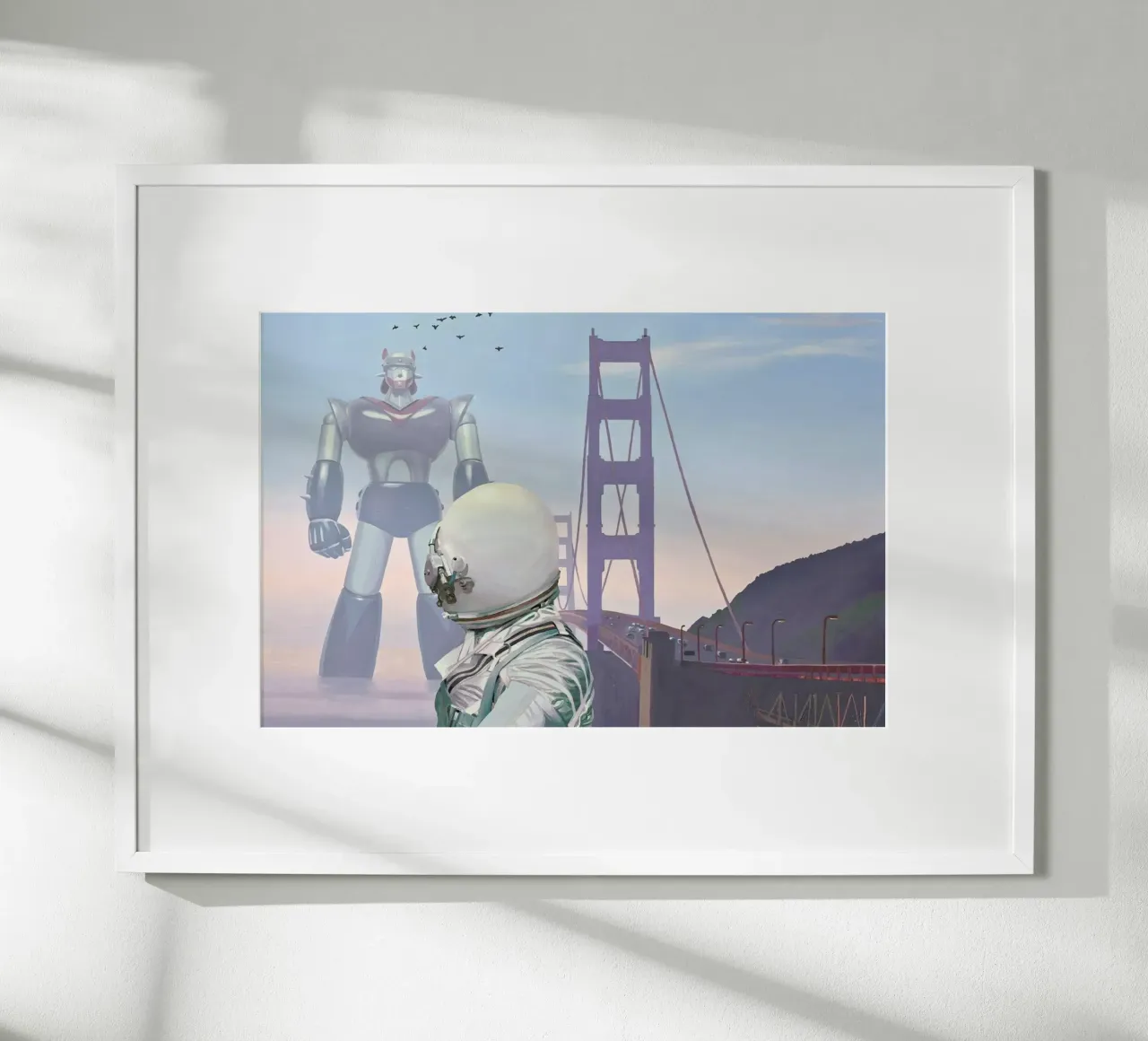 A Very Large Robot carta hahnemühle da Scott Listfield