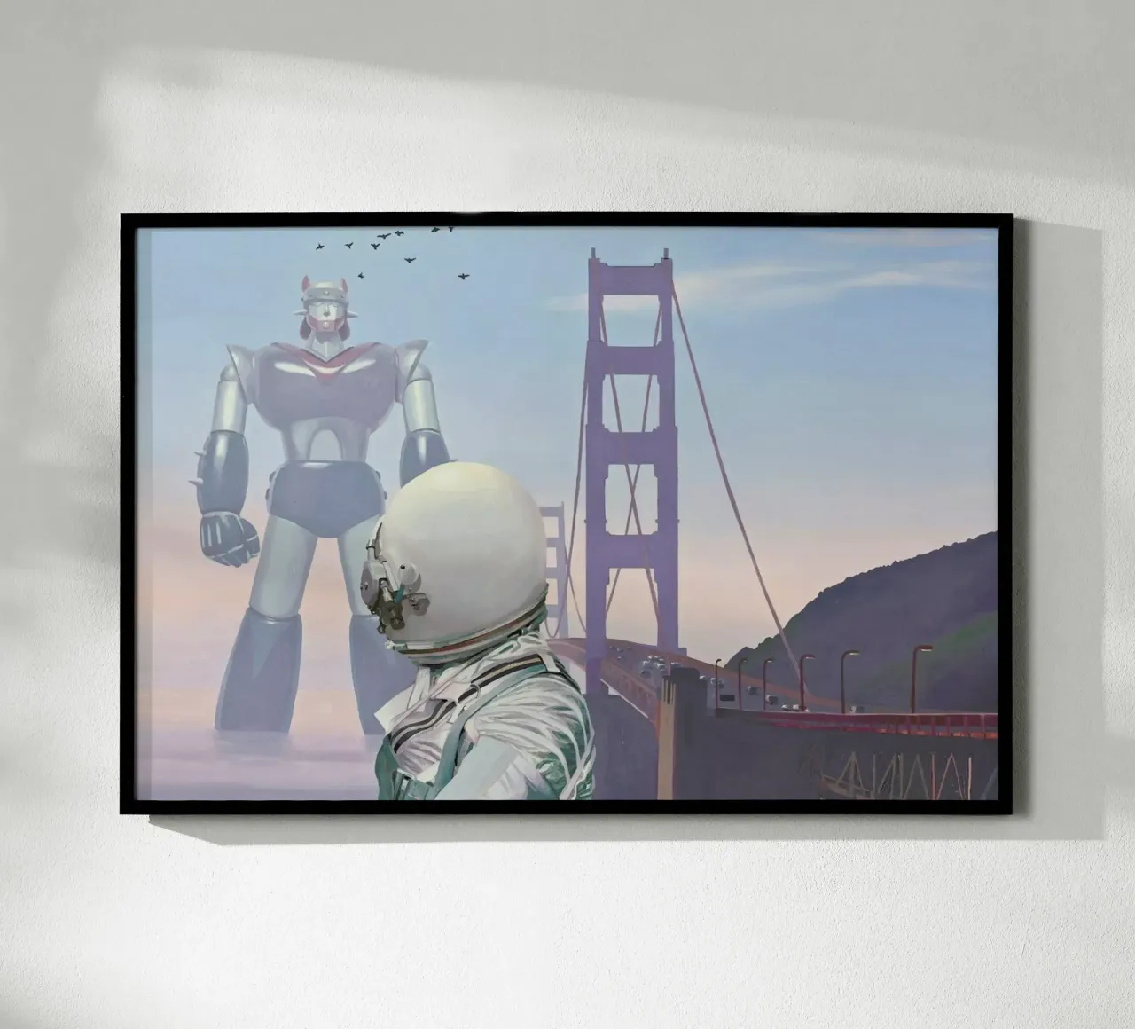 A Very Large Robot carta hahnemühle da Scott Listfield