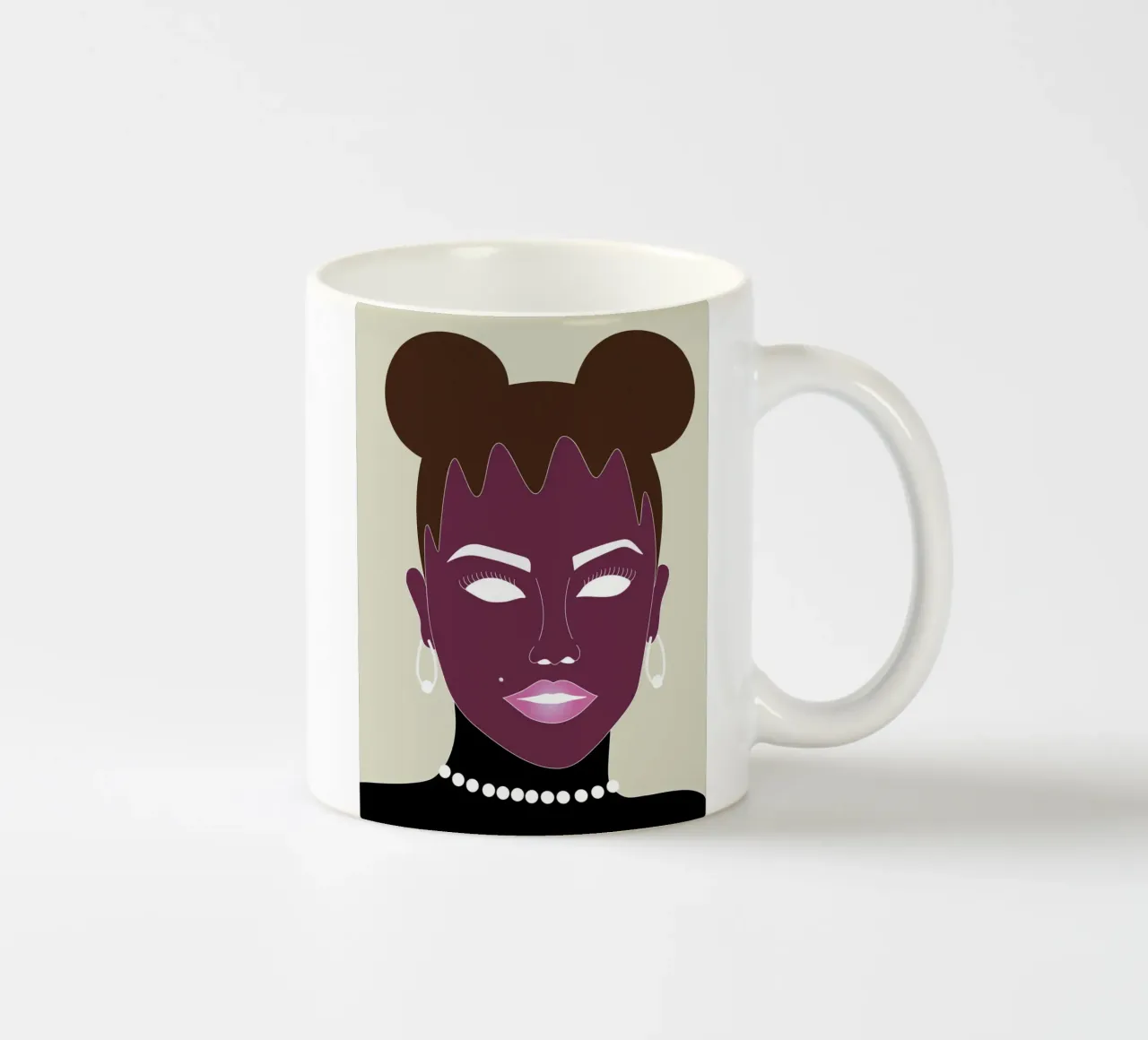 Black Currant tazza in ceramica da Antonitsa