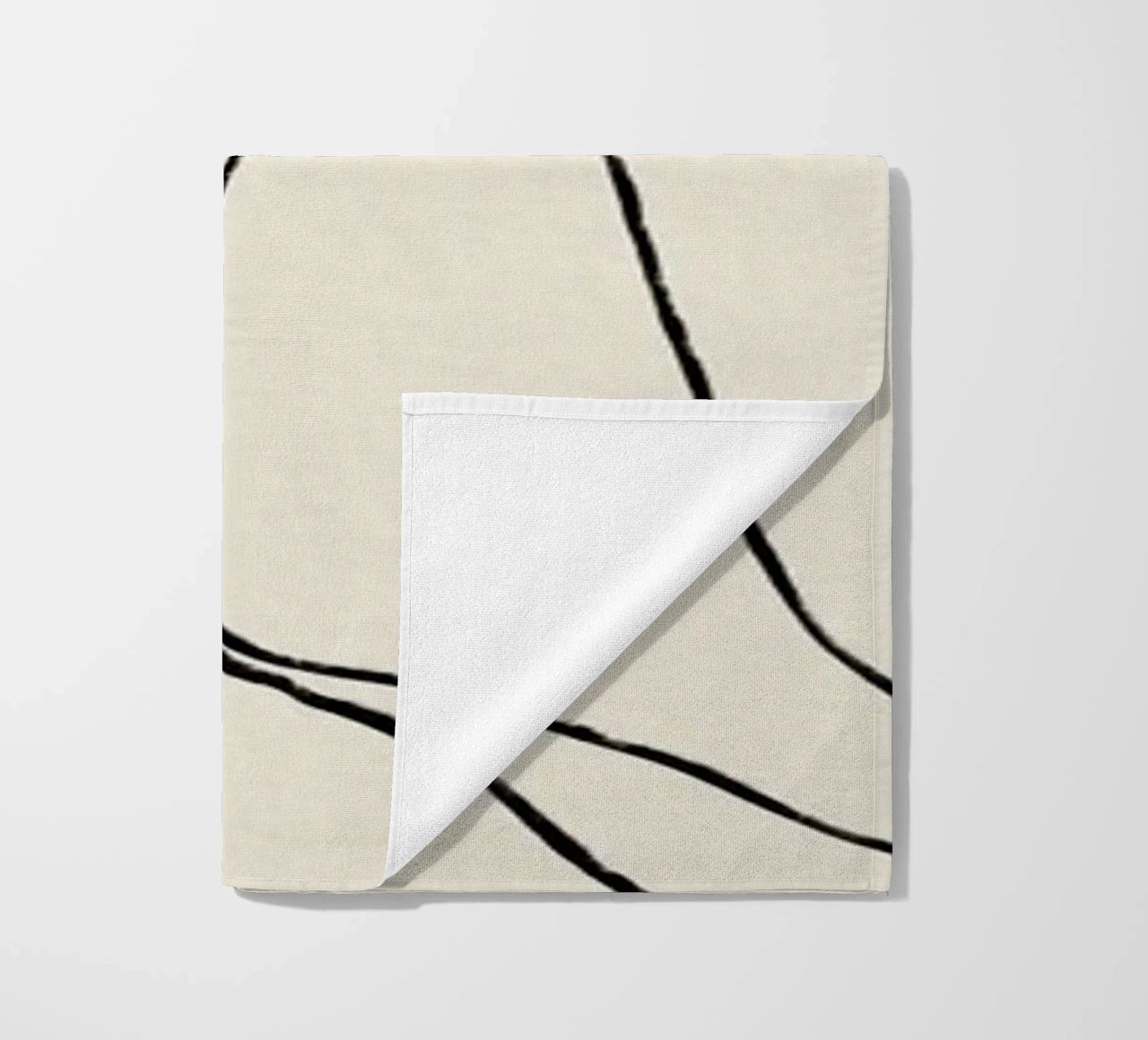 Minimal graceful line art abstract 23 telo mare da Little Dean