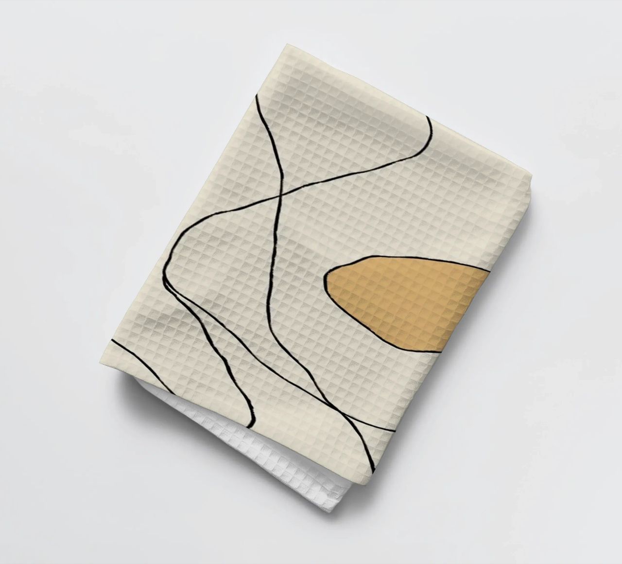 Minimal graceful line art abstract 23 canovaccio da cucina da Little Dean