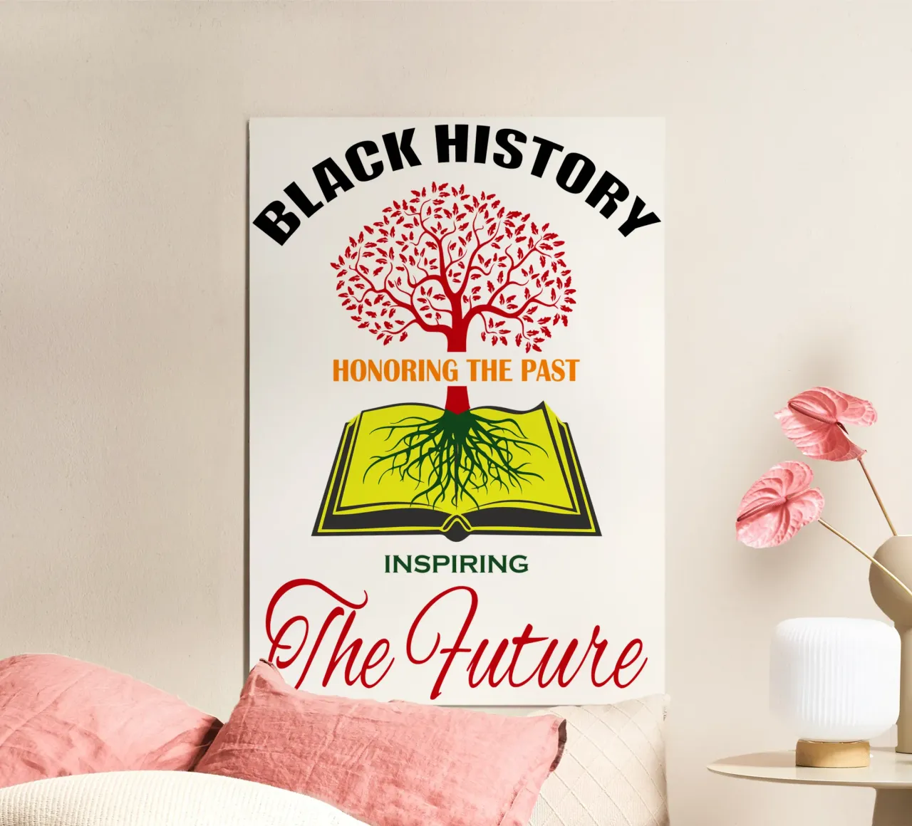 black history honoring the past inspiring the future hahnemühle by Peyek Island
