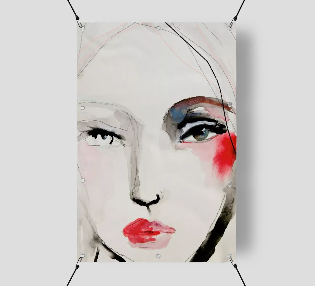 Truth beauty PVC Plane von Leigh Viner