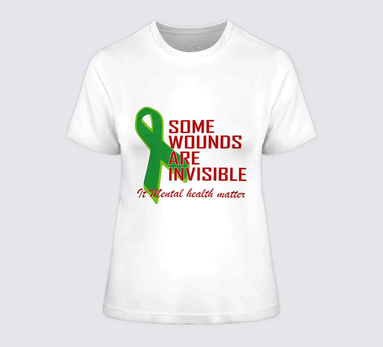 questione di cuore mentale t-shirt da donna da Peyek Island
