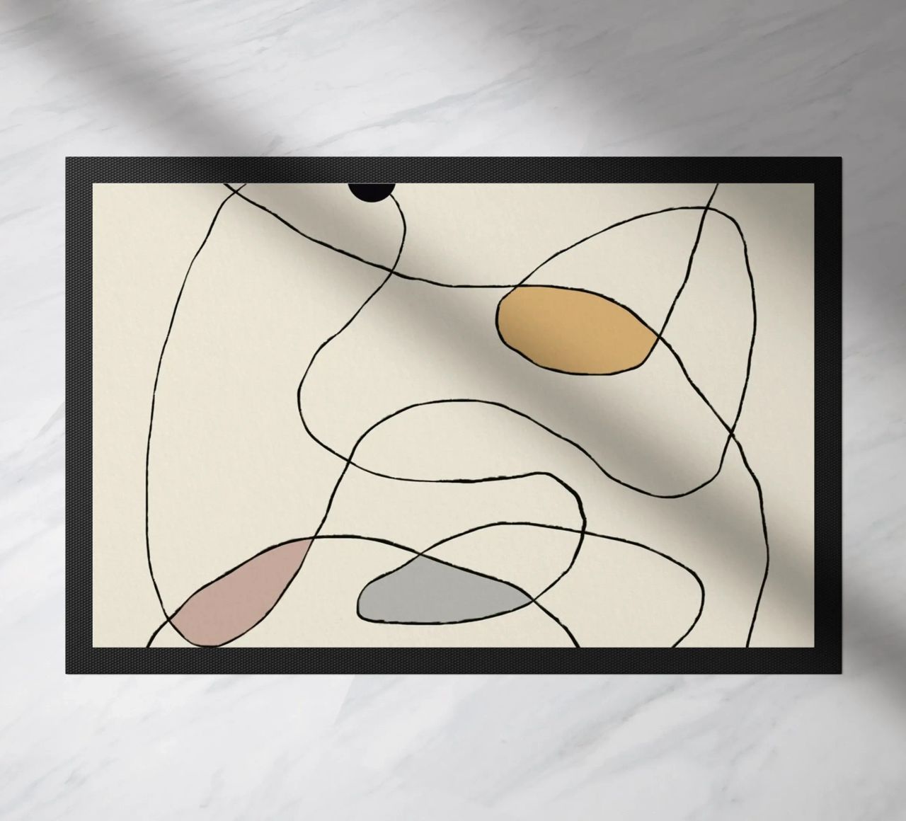Minimal graceful line art abstract 22 zerbino da Little Dean