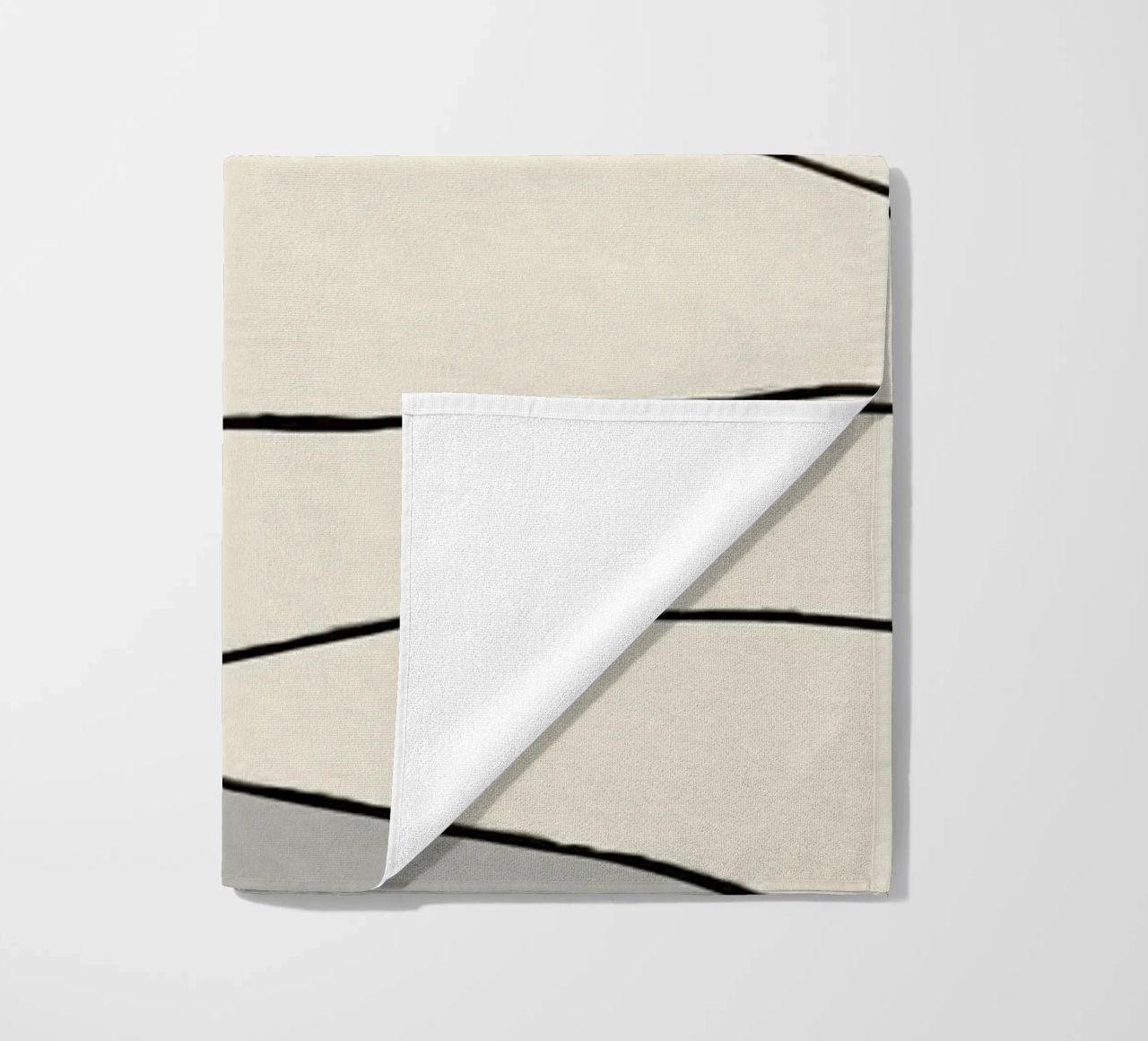Minimal graceful line art abstract 22 telo mare da Little Dean
