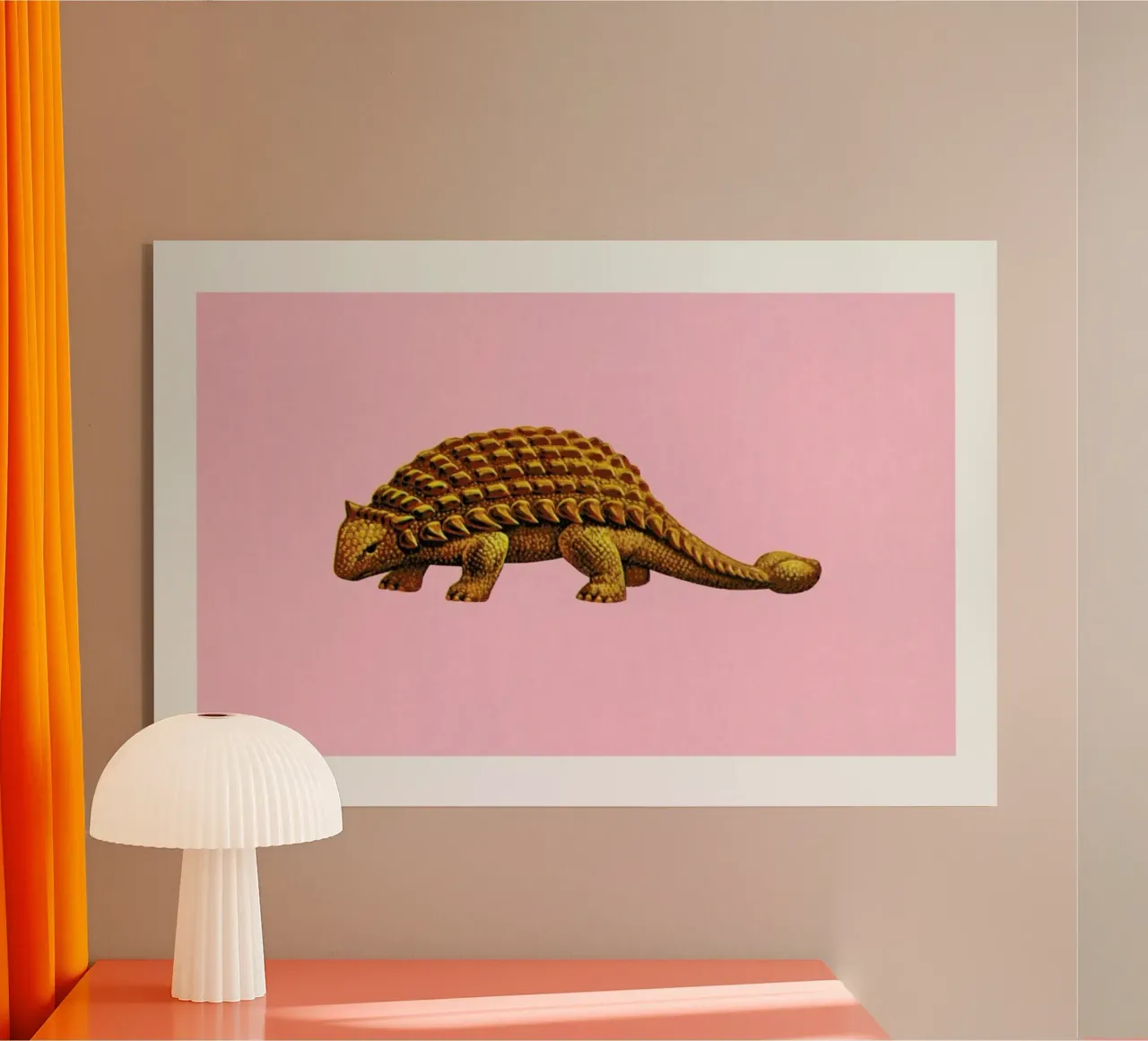 Ankylosaurus plexiglass da Flora & Fauna