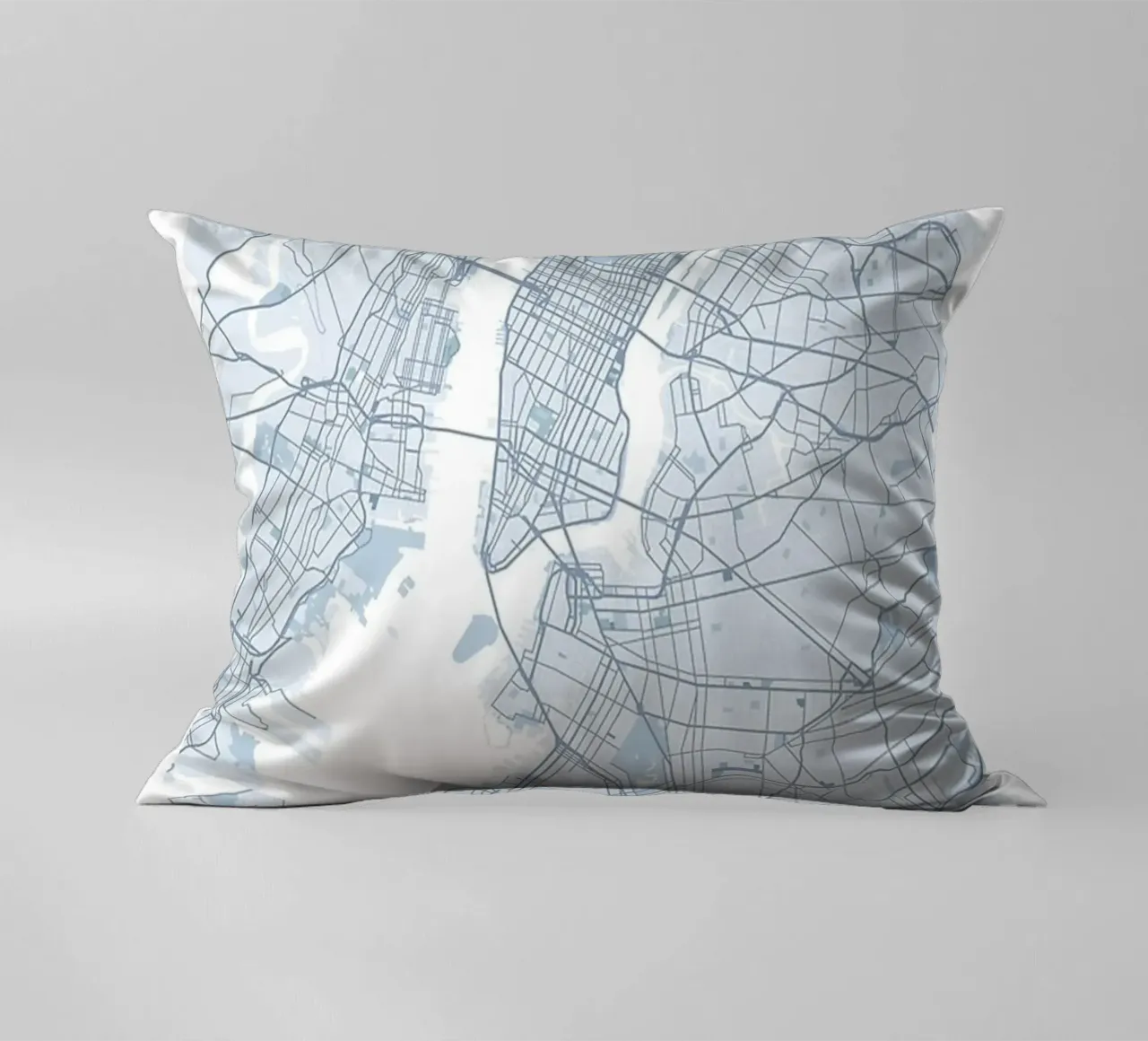 New York USA Maps cuscino da Trending Art Company