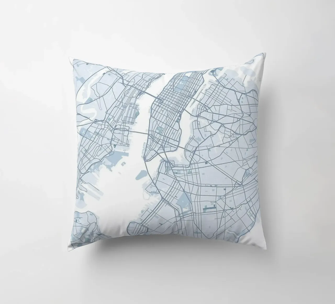 New York USA Maps cuscino da Trending Art Company