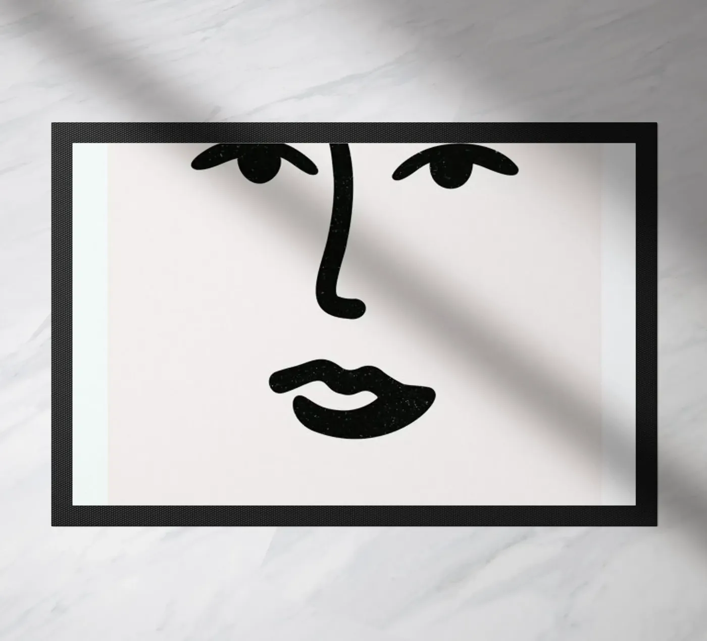 Lithograph II deurmat van Graphite