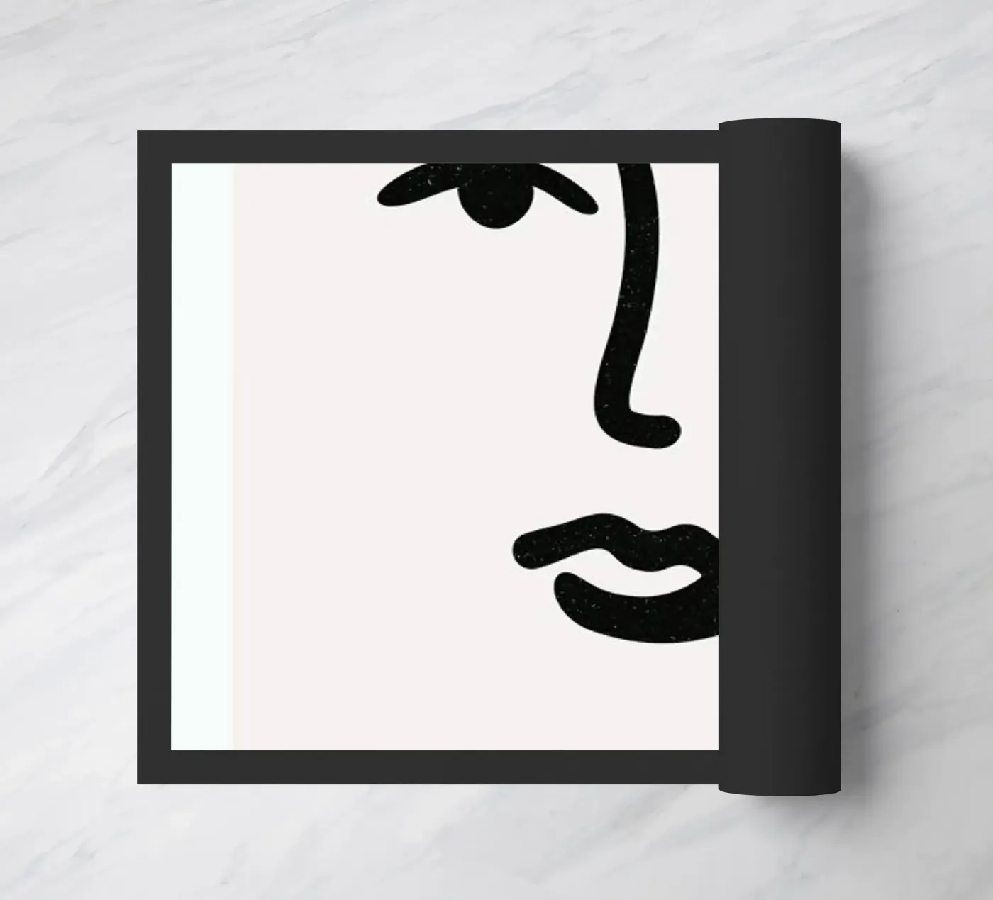 Lithograph II deurmat van Graphite