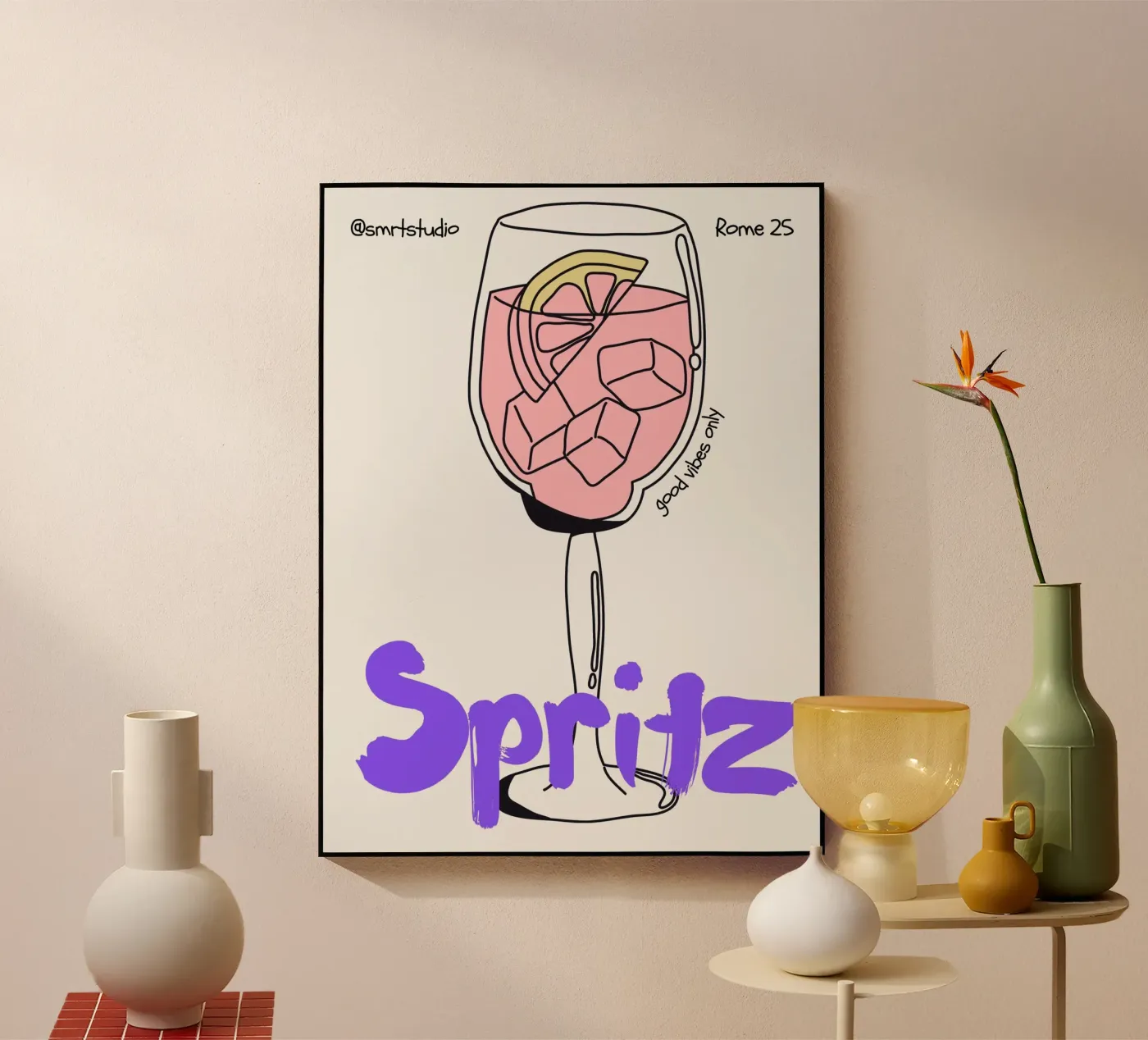 SPRITZ acryl van Muse Society Shop