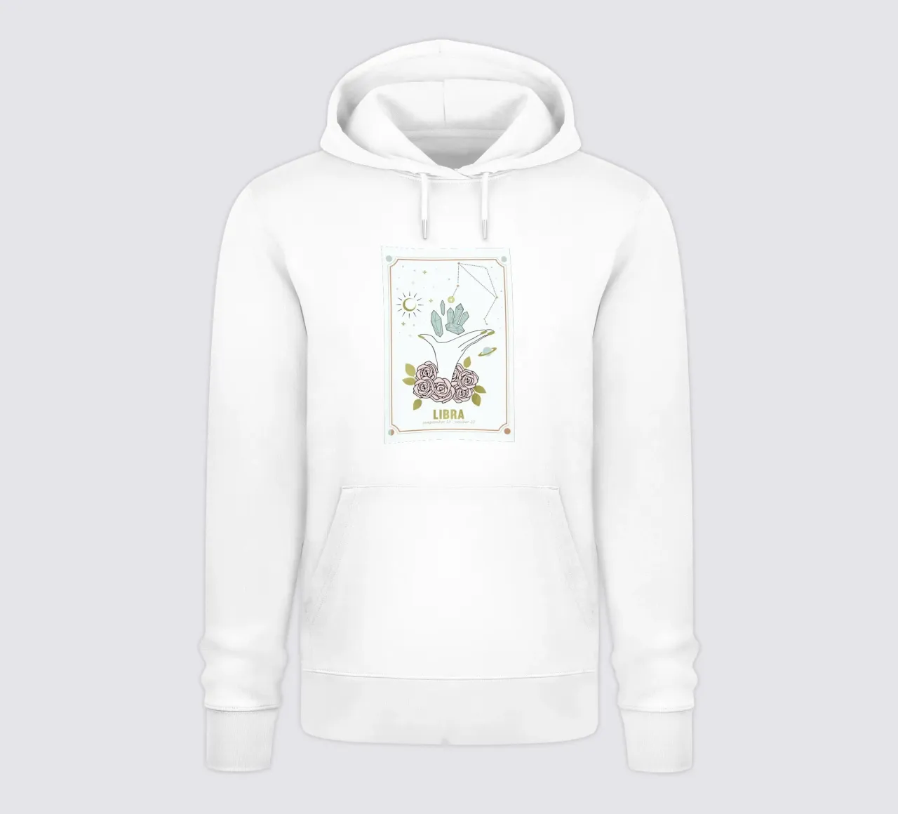Libra felpa con cappuccio da cafelab