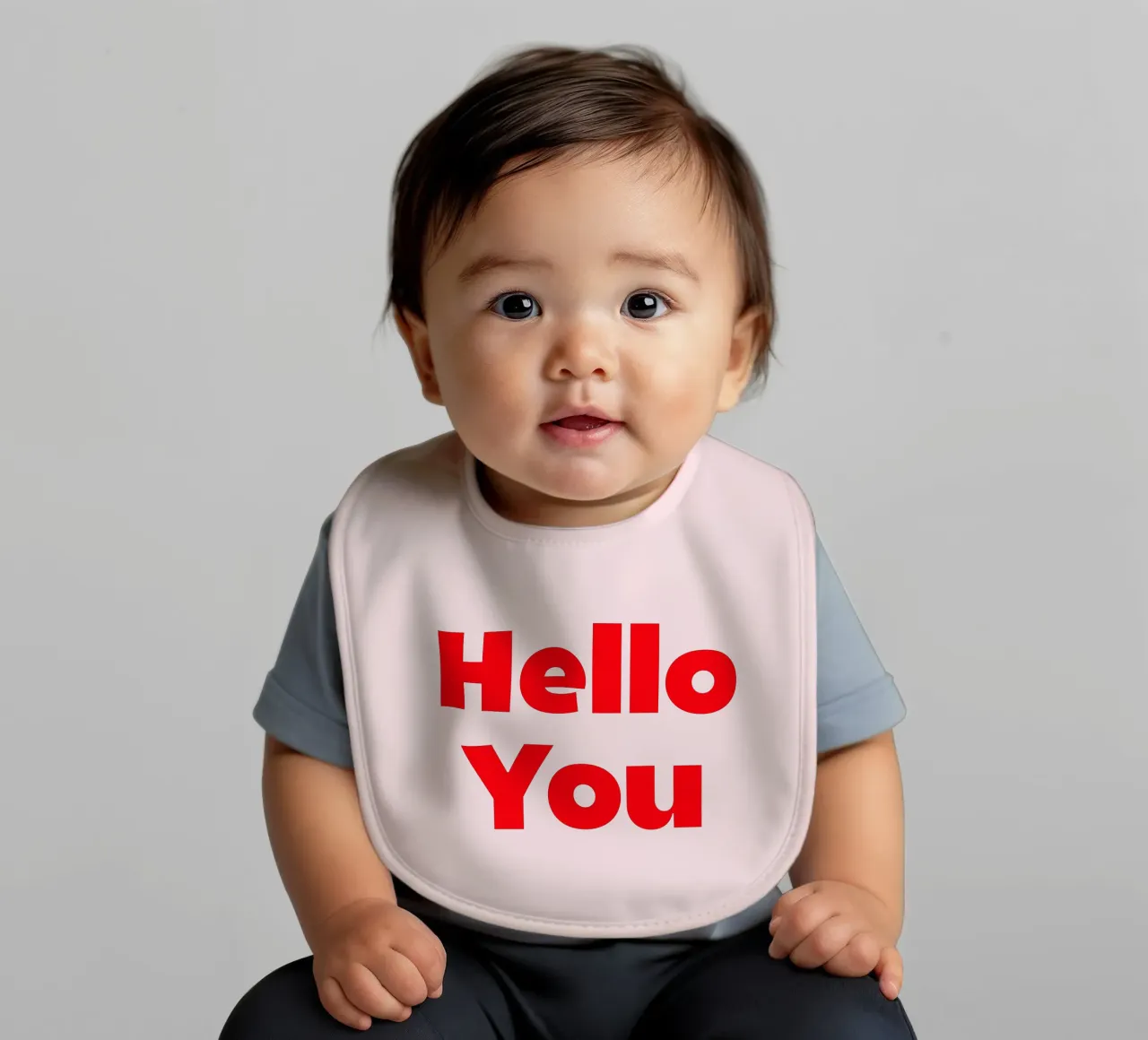 Hello You bavaglino da Rose Beck Art