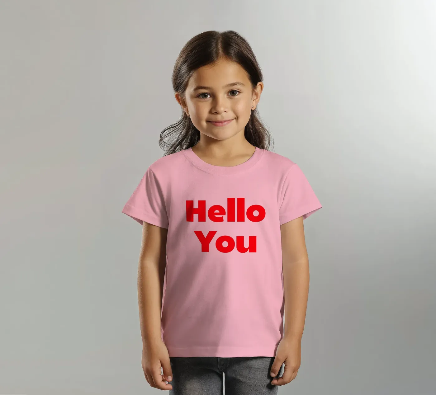 Hello You t-shirt bambini da Rose Beck Art