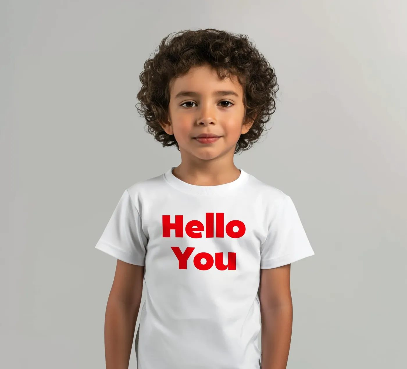 Hello You t-shirt bambini da Rose Beck Art