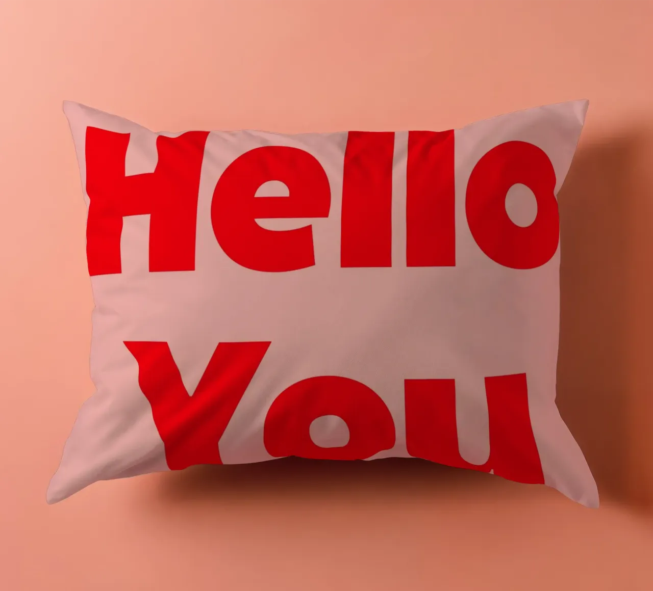 Hello You cuscino da Rose Beck Art
