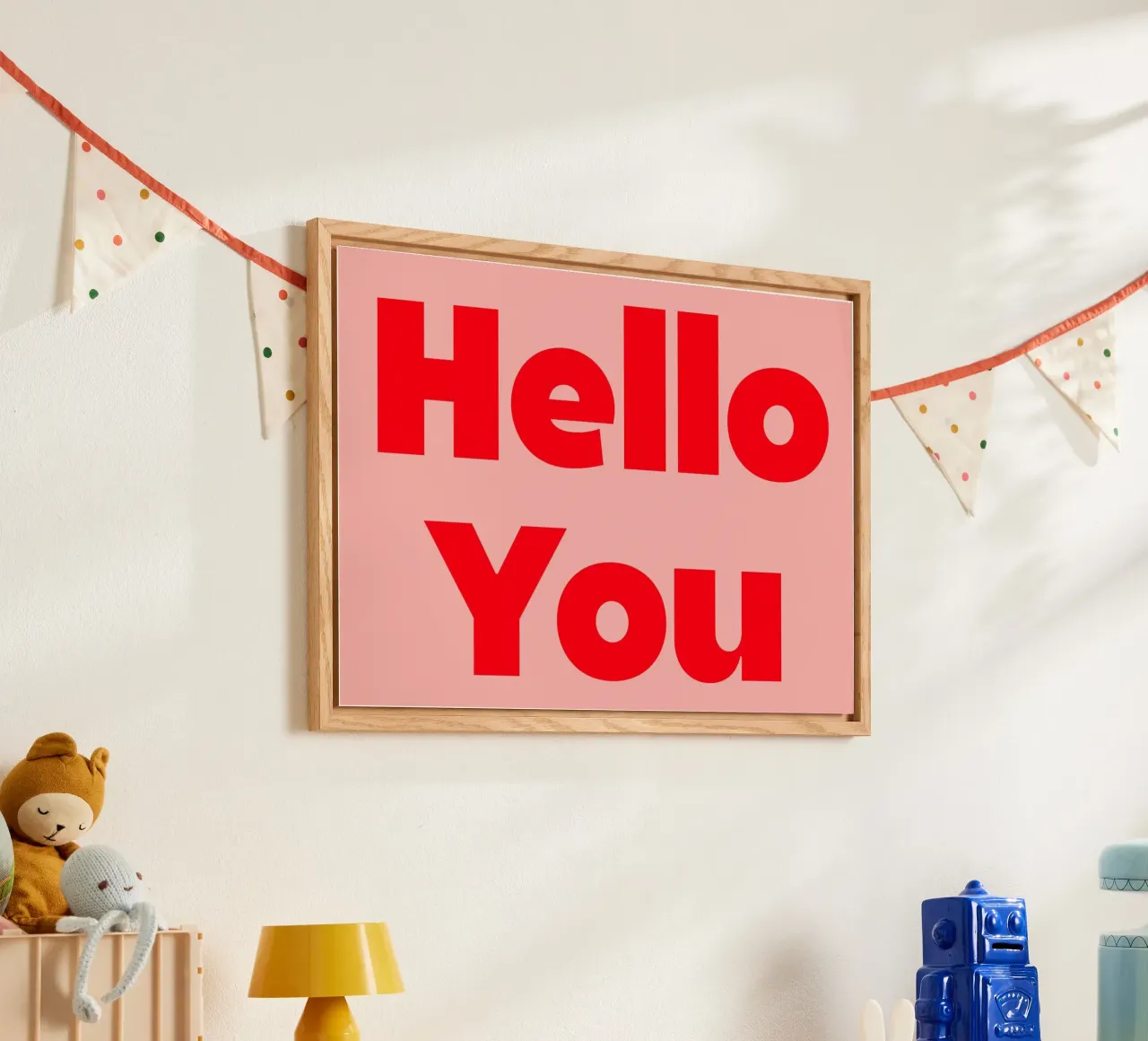 Hello You plexiglass da Rose Beck Art