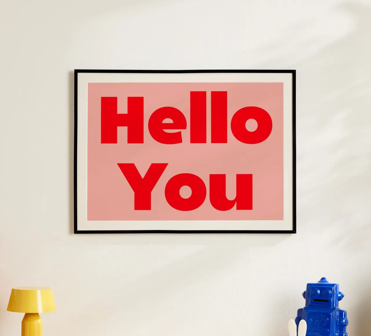 Hello You poster da Rose Beck Art