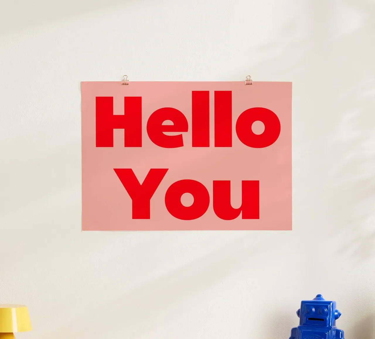 Hello You poster da Rose Beck Art