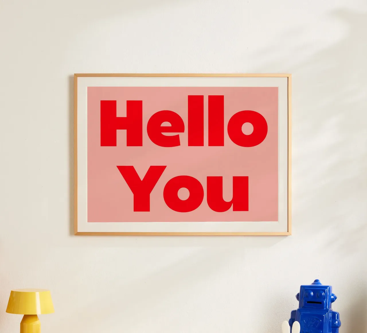 Hello You poster da Rose Beck Art