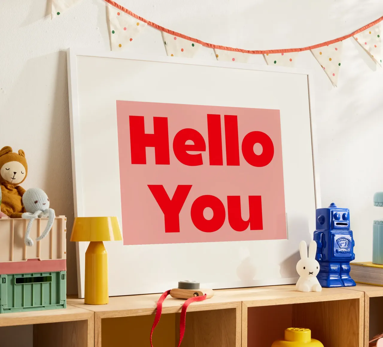Hello You poster da Rose Beck Art
