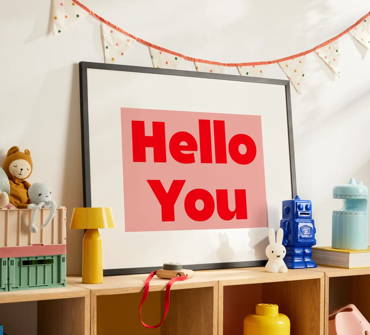 Hello You poster da Rose Beck Art
