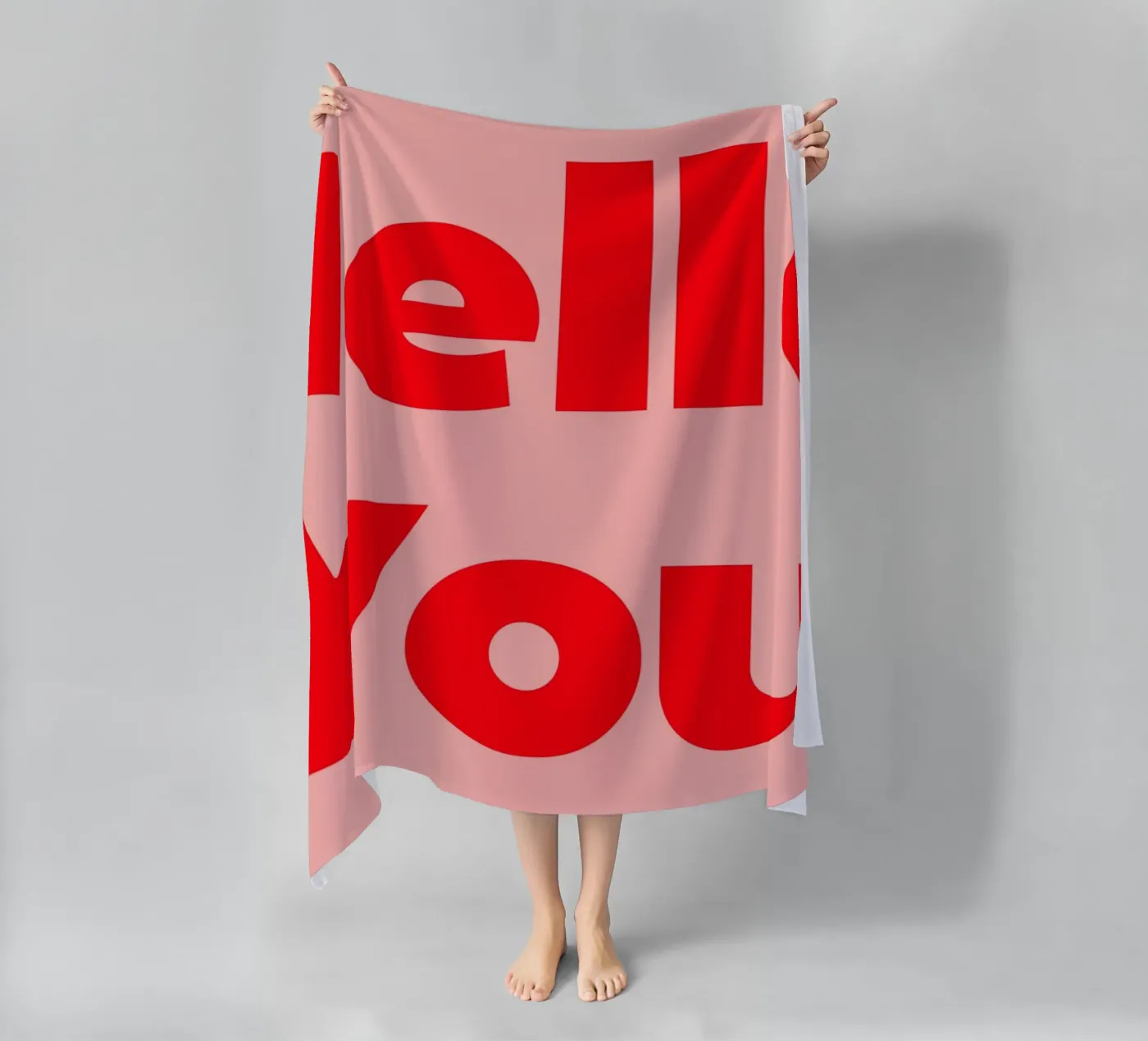 Hello You telo mare da Rose Beck Art