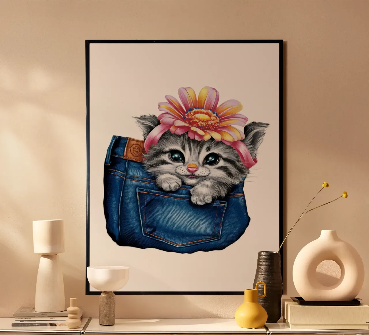 Le chat dans la poche carta hahnemühle da dinem