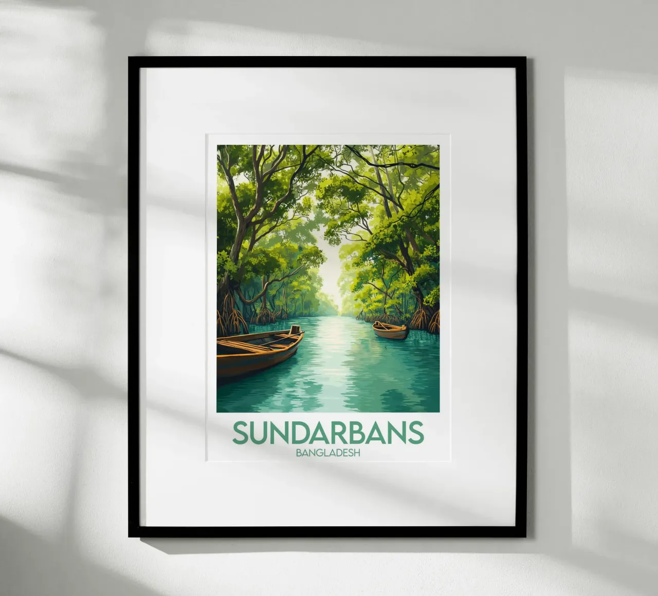 Affiche Sundarbans poster da Frame the World
