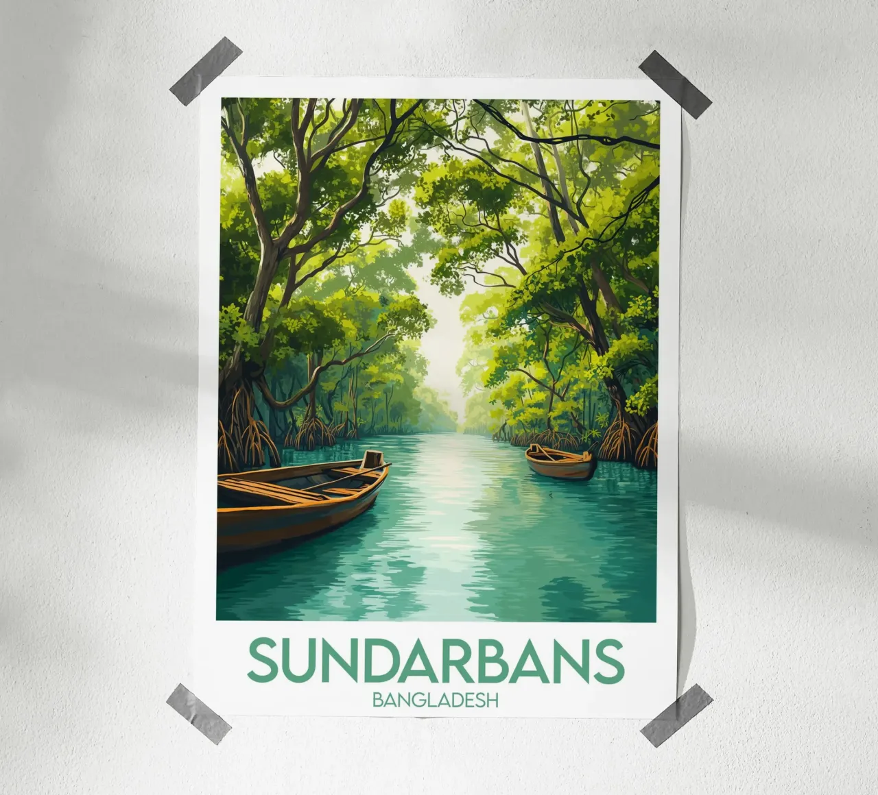 Affiche Sundarbans poster da Frame the World