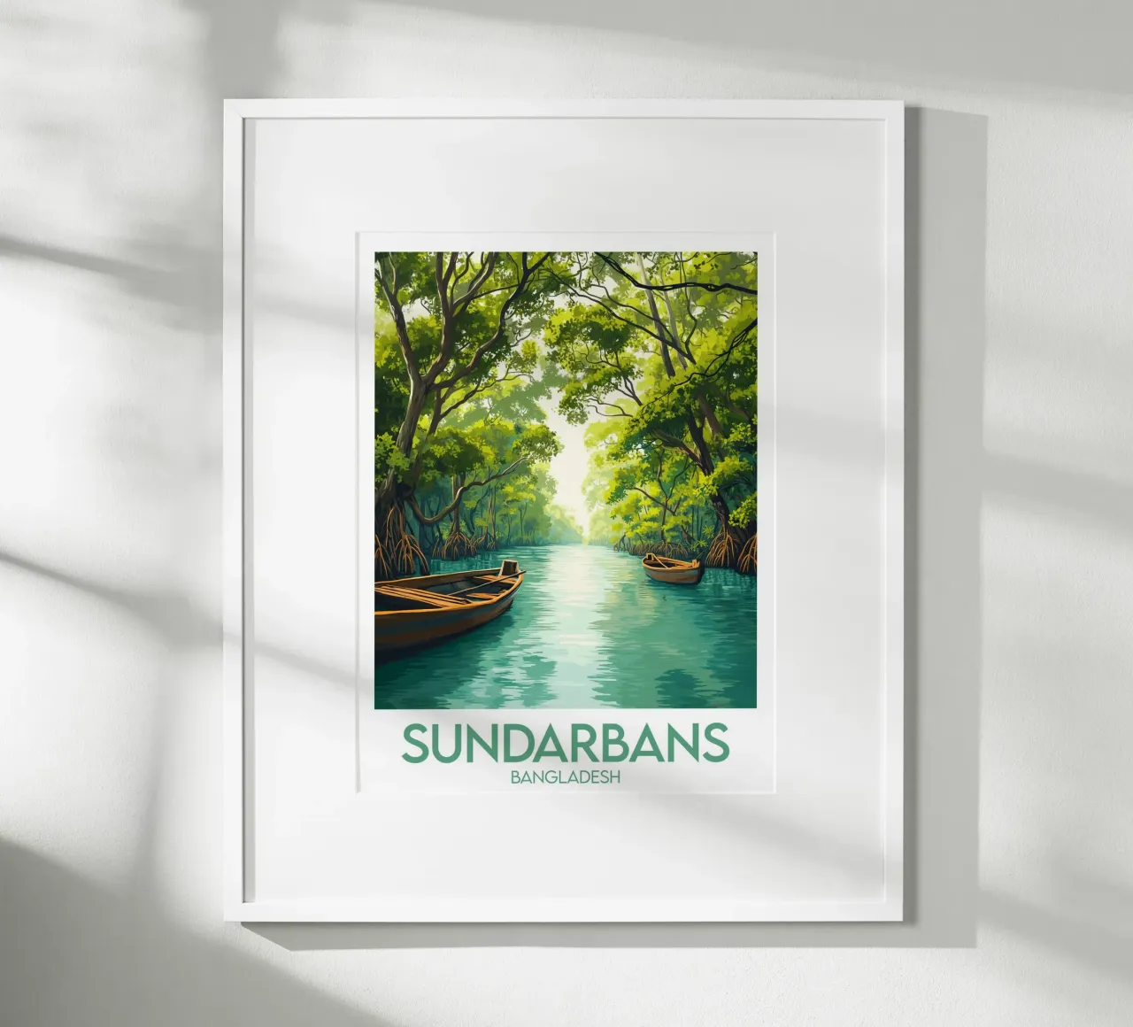 Affiche Sundarbans poster da Frame the World