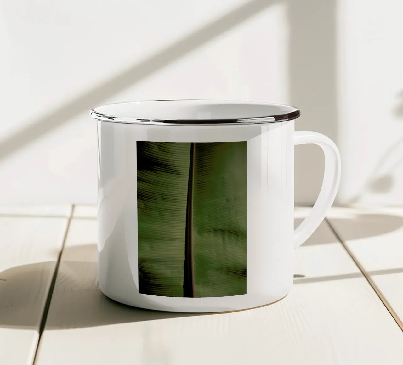 Tropical Banana tazza in smalto da Studio Nahili