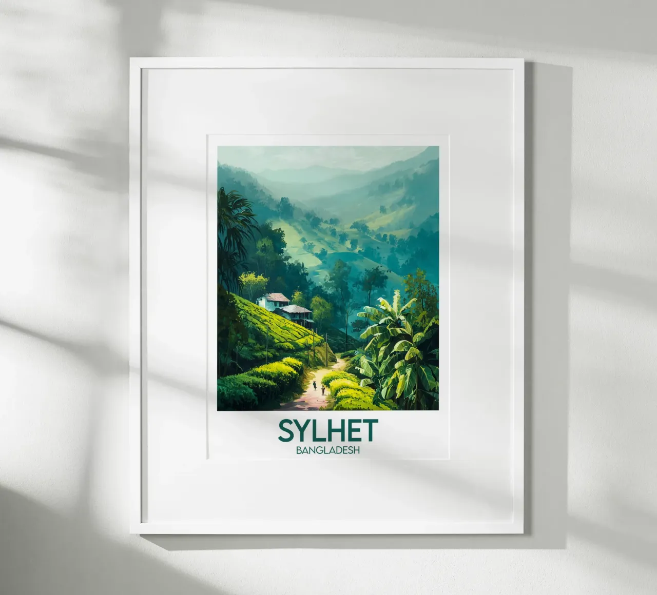 Affiche Sylhet poster da Frame the World