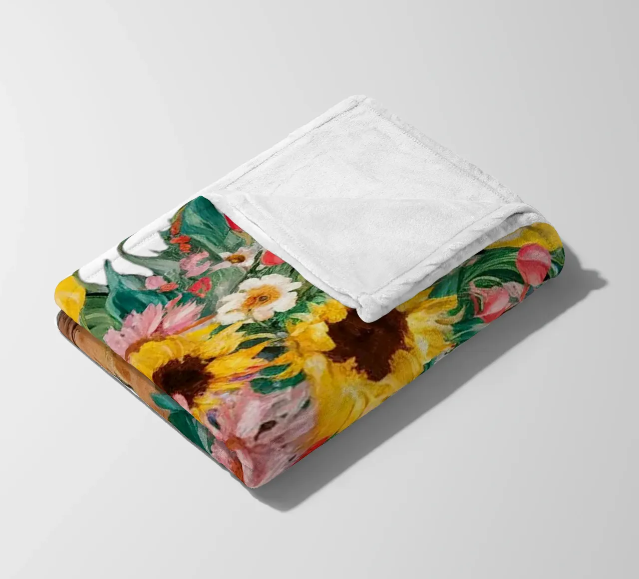 Stivali con fiori coperta in pile da dinem