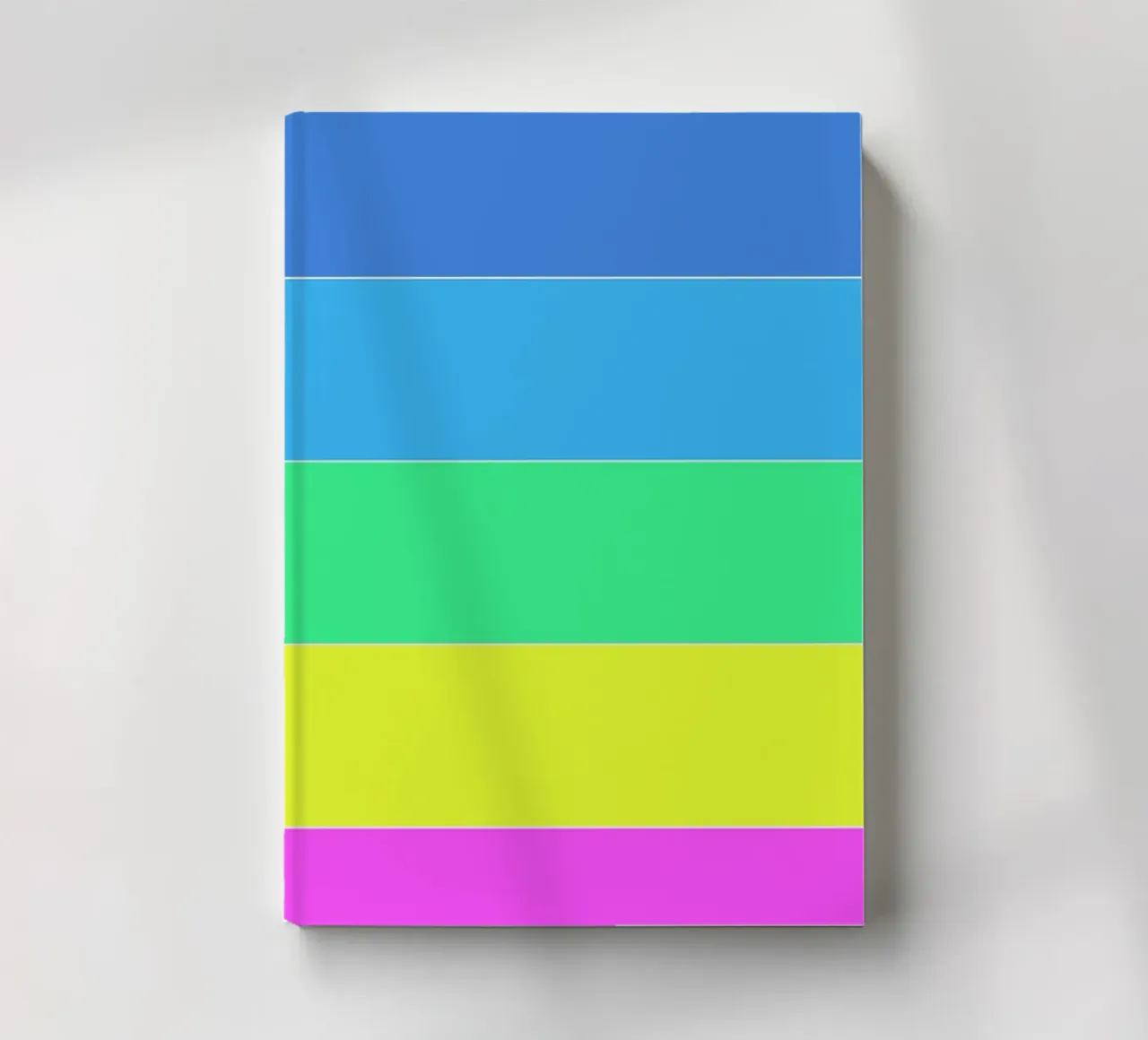 Summer Stripes Pattern notebook by Shark Printables