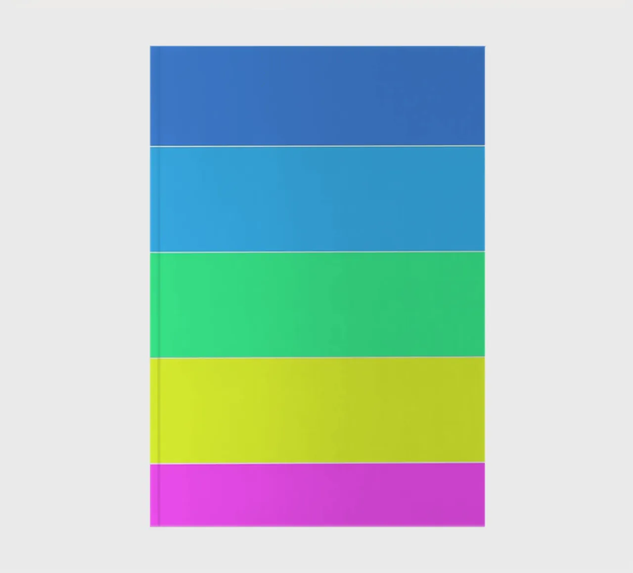 Summer Stripes Pattern notebook by Shark Printables