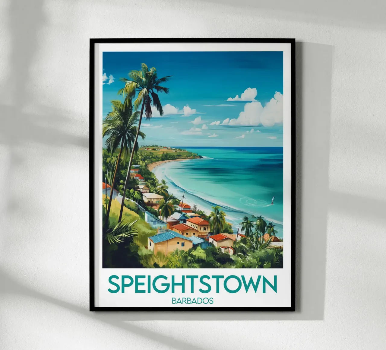 Affiche Speightstown poster con telaio in legno da Frame the World