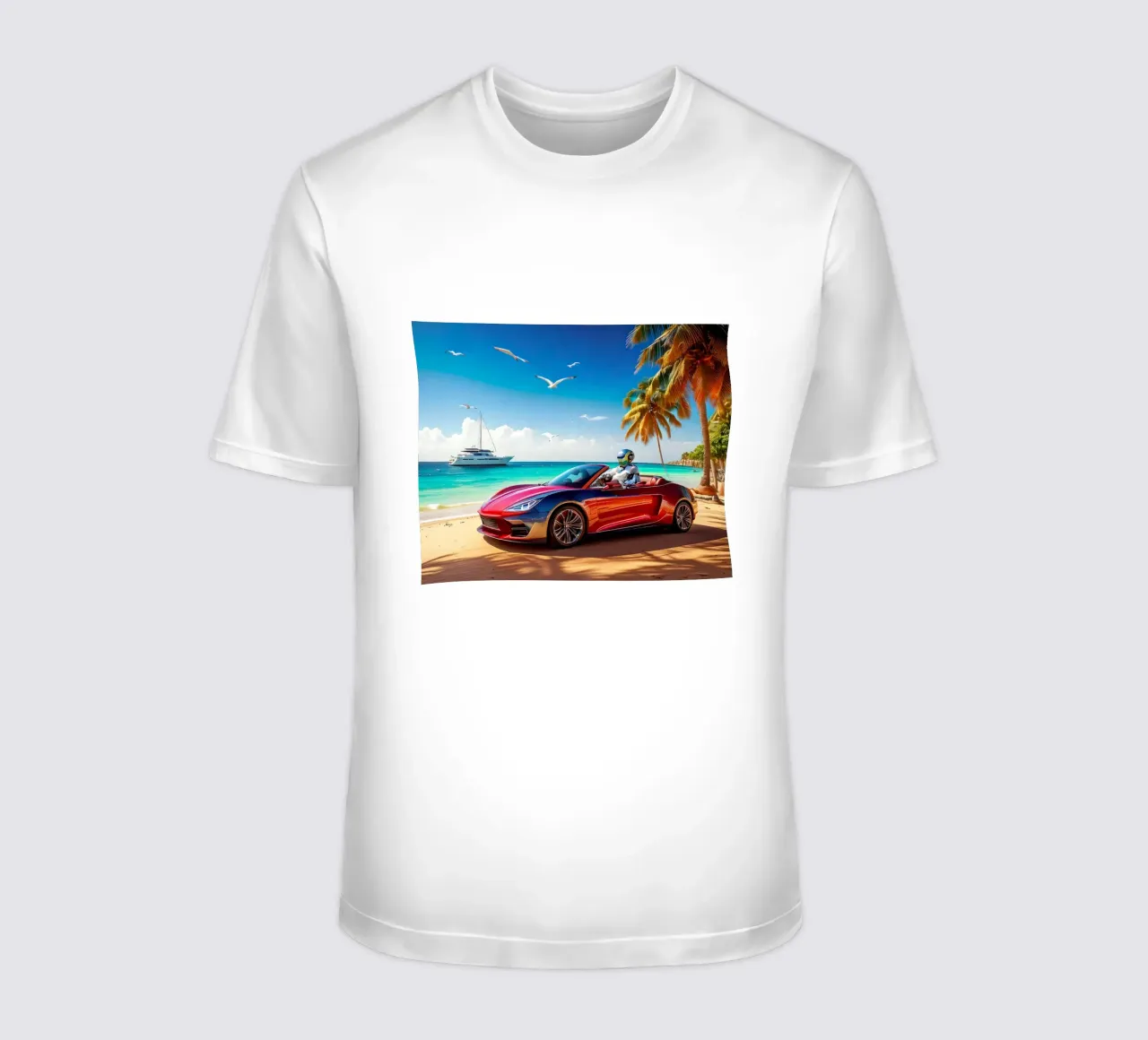 ROBOT AU VOLANT. t-shirt da Thierry vobmann photography