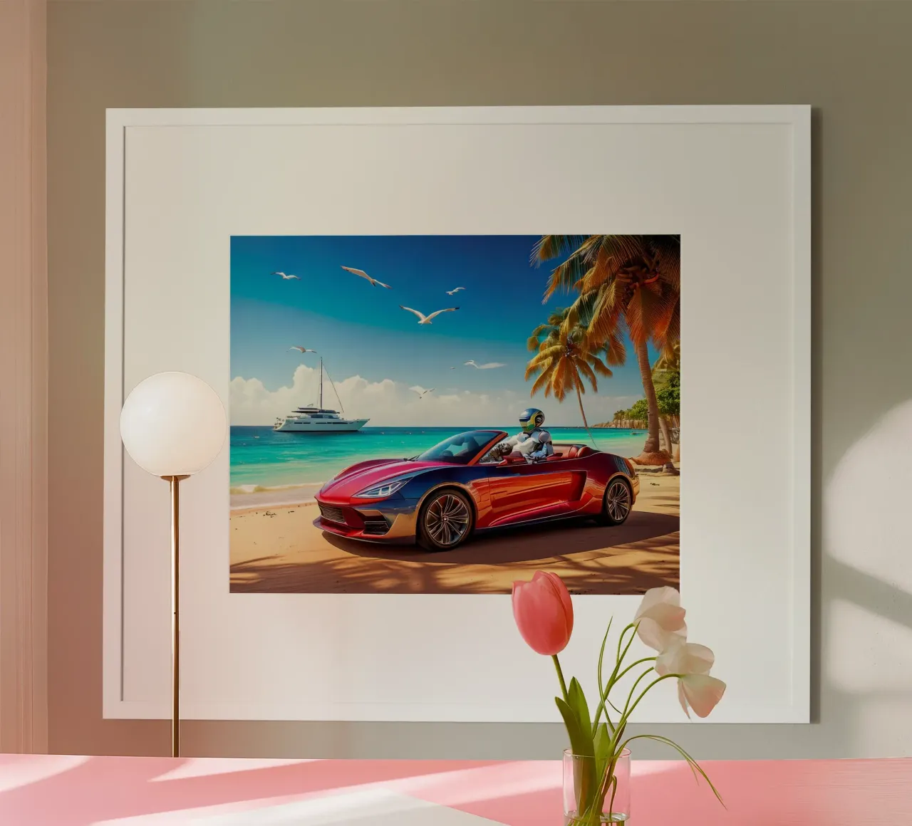 ROBOT AU VOLANT. poster da Thierry vobmann photography