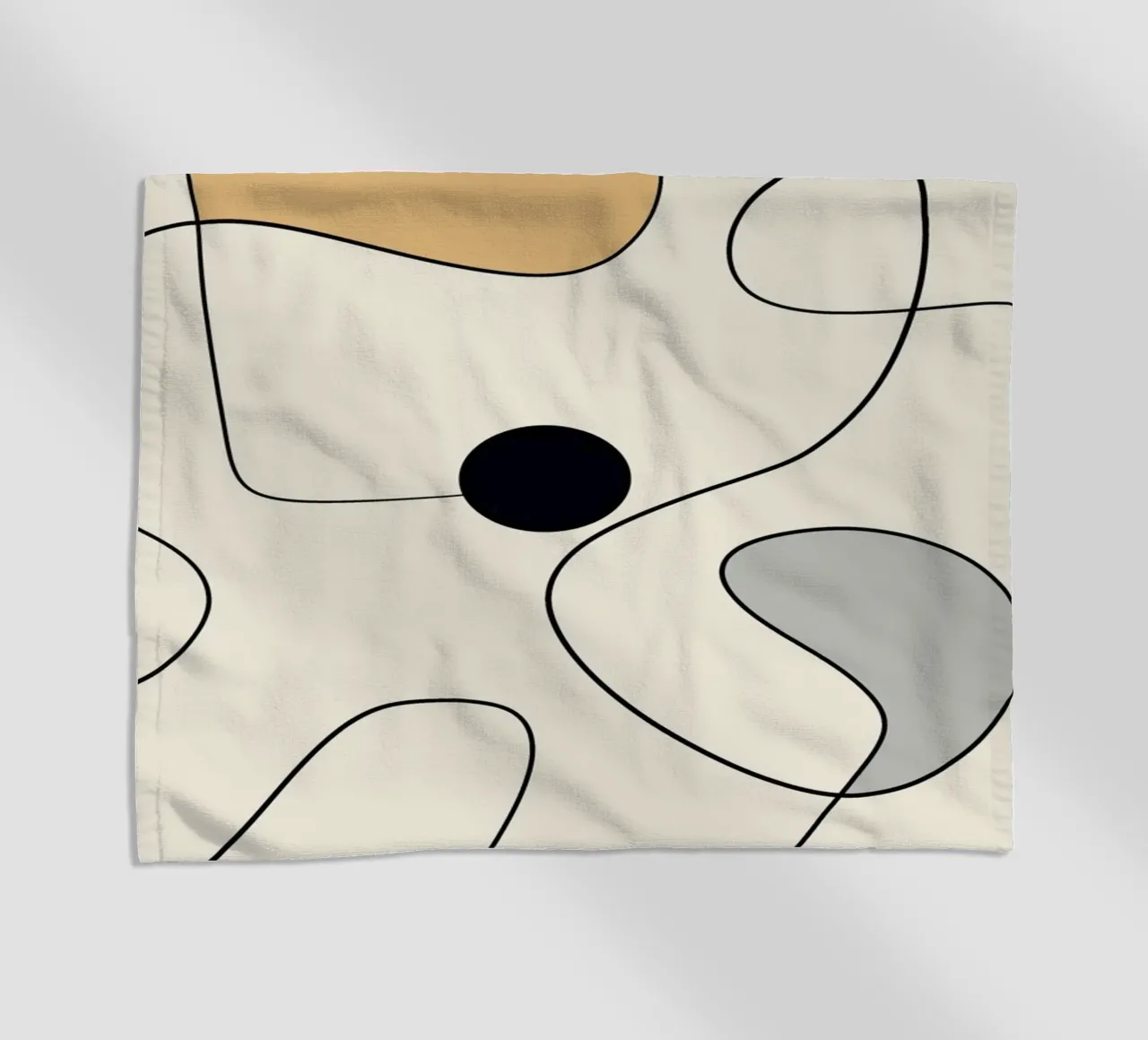 Minimal graceful line art abstract 20 #1 telo mare da Little Dean
